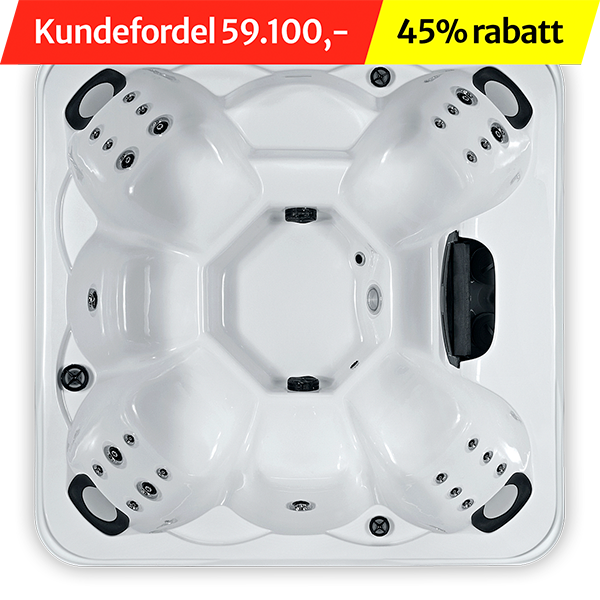 Bestselger Alpha spabad fra Spatec Massasjebad.