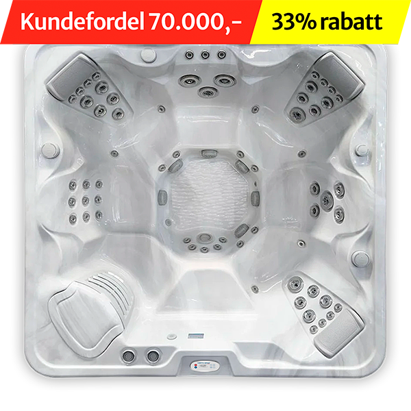 North Spas Orion massasjebad fra Spatec.