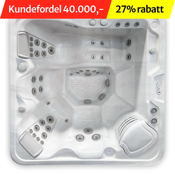 North Spas Rigel massasjebad fra Spatec.