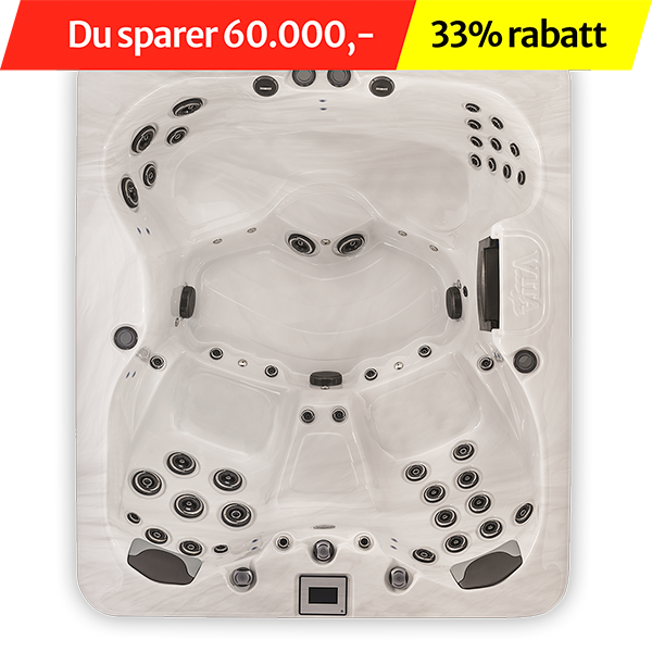 Demomodell Vita Joli massasjebad fra Spatec selges.